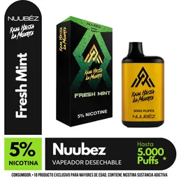 Vap Nuubez Fresh Mint 5000 Pf 5%