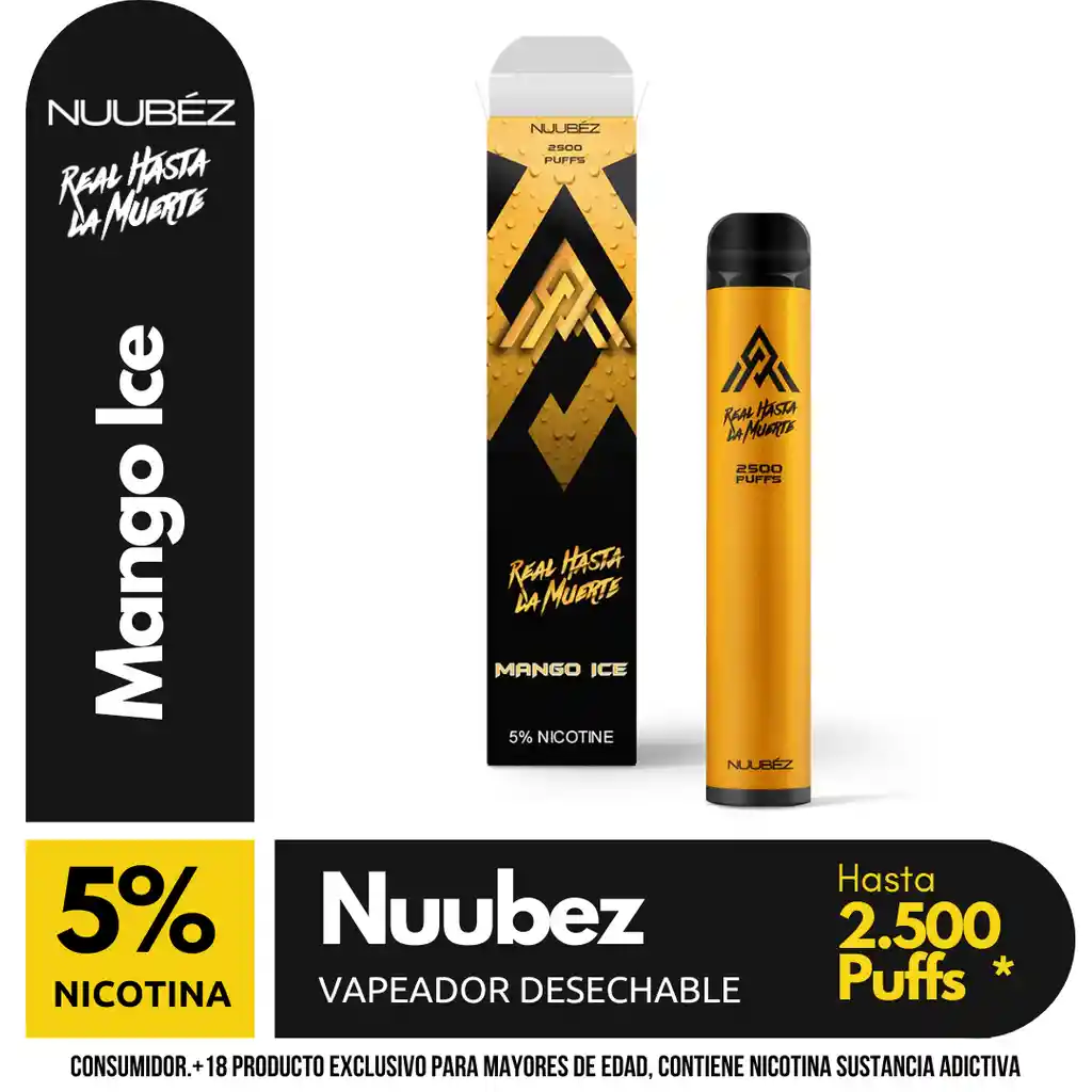 Vap Nuubez Mango Ice 2500 Pf 5%