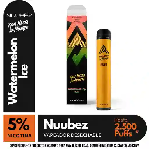 Vap Nuubez Watermelon Ice 2500 Pf 5%