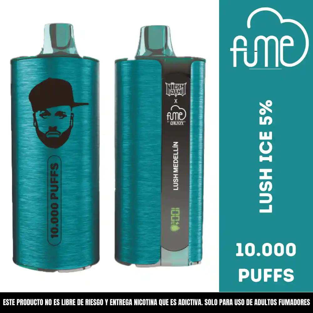 Vapfume Nicky Jam Lush Medellin 10000 Pf 5%