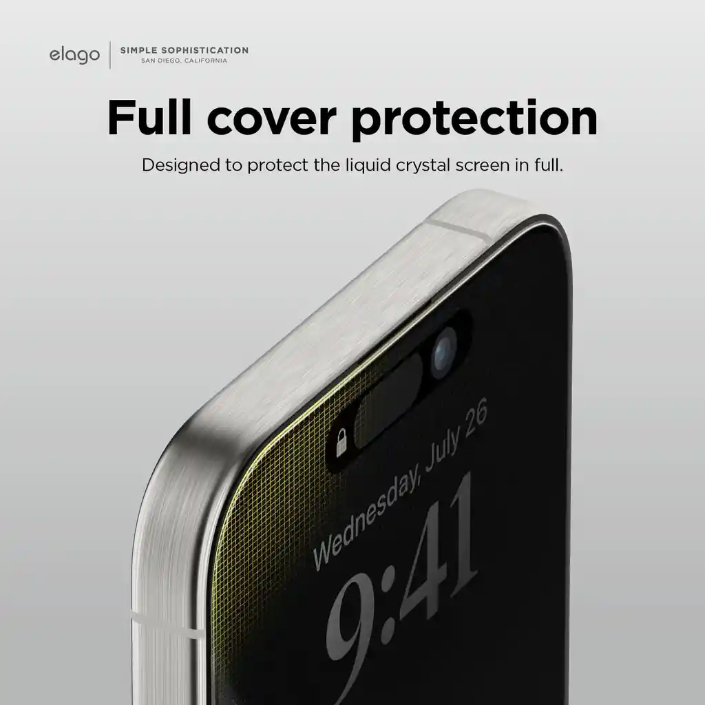 Elago Vidrio Templado Para Iphone 15 Pro De Privacidad