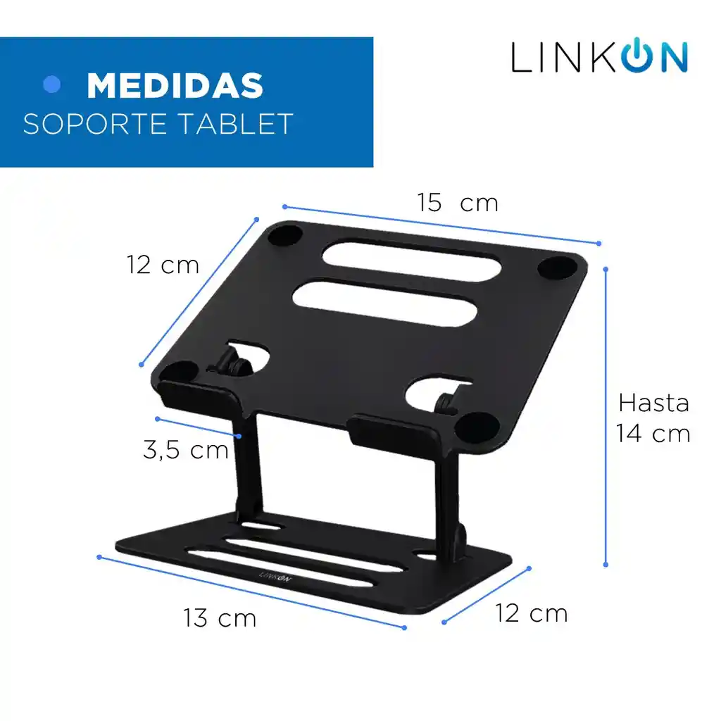 Soporte Tablet Para Ipad Celular Escritorio Aluminio Movible