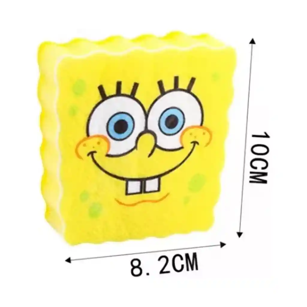 Escurridor Bob Esponja Con Soporte Porta Esponja Con Drenaje