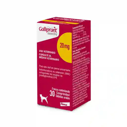 Galliprant 20 Mg 30 Tabletas