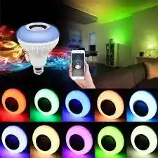 Bombillo Led Musical Rgb + 6500k De 12w