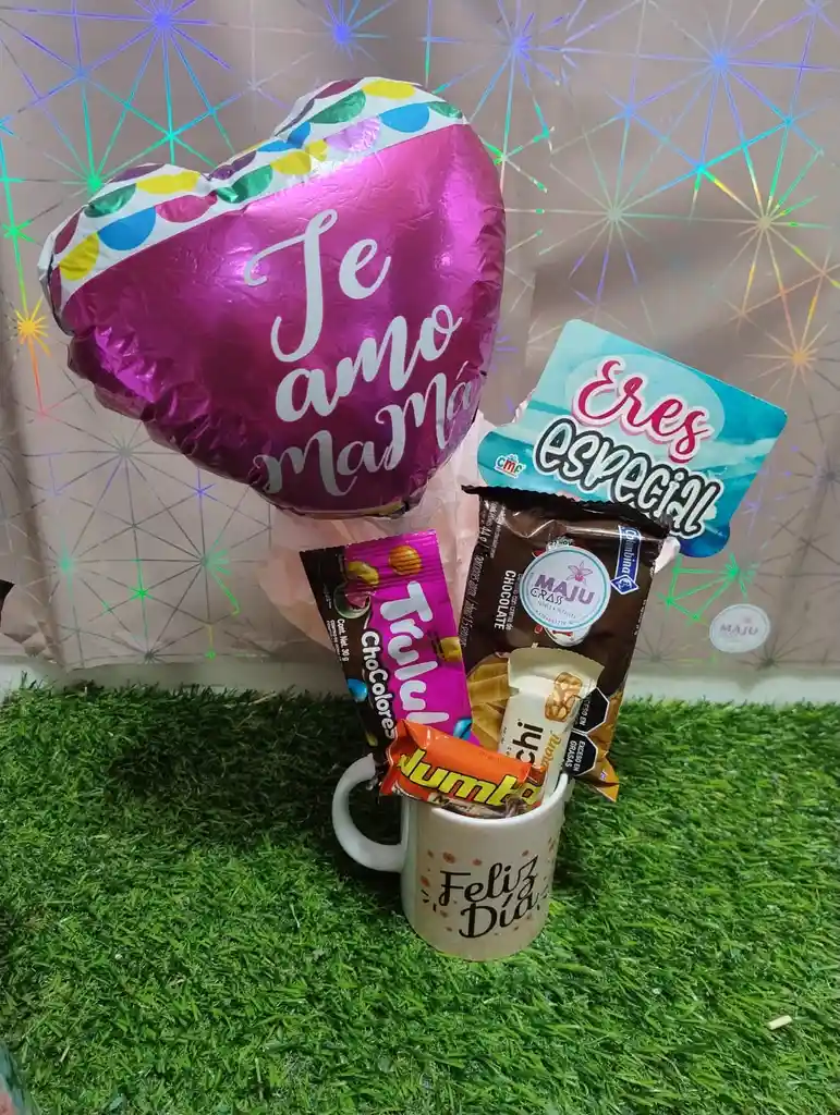 Detalle En Pocillo Tipo Mug