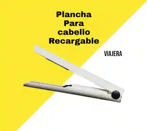 Plancha Mini De Pelo Inalámbrica, Rizador De Pelo Portátil Para Viajes