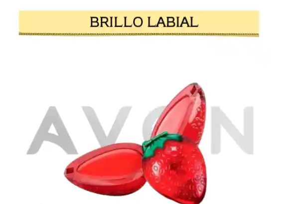 Labial Brillo Fresa Avon