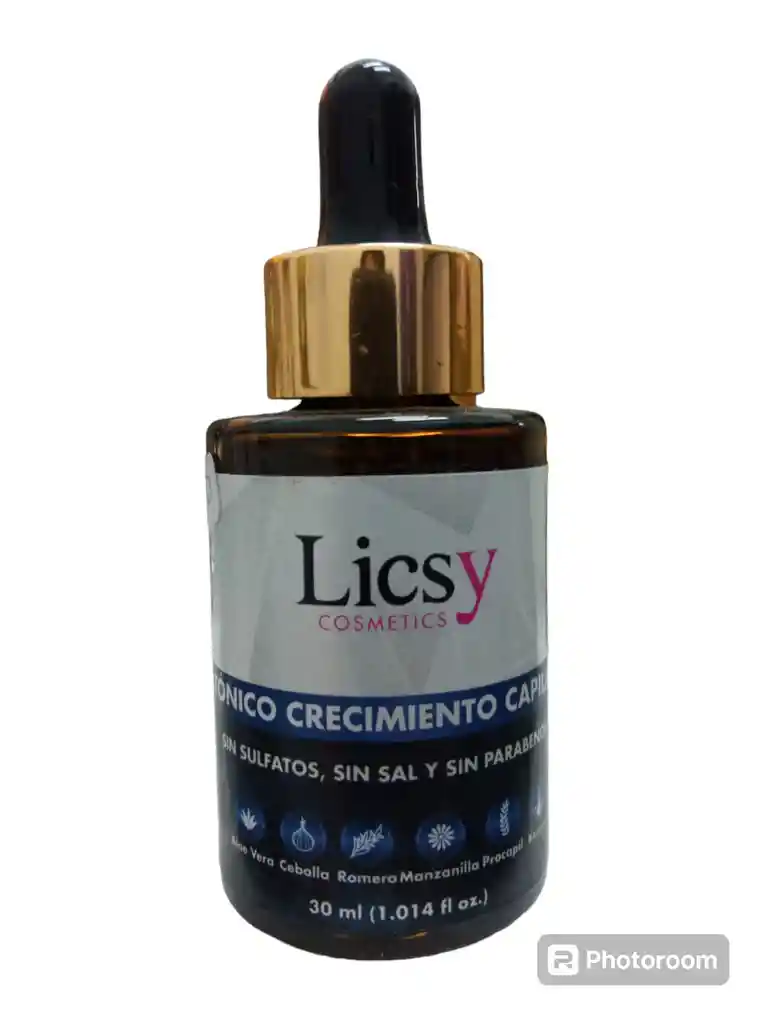 Tonico Crecimiento Capilar Hombres X 30 Ml Licsy