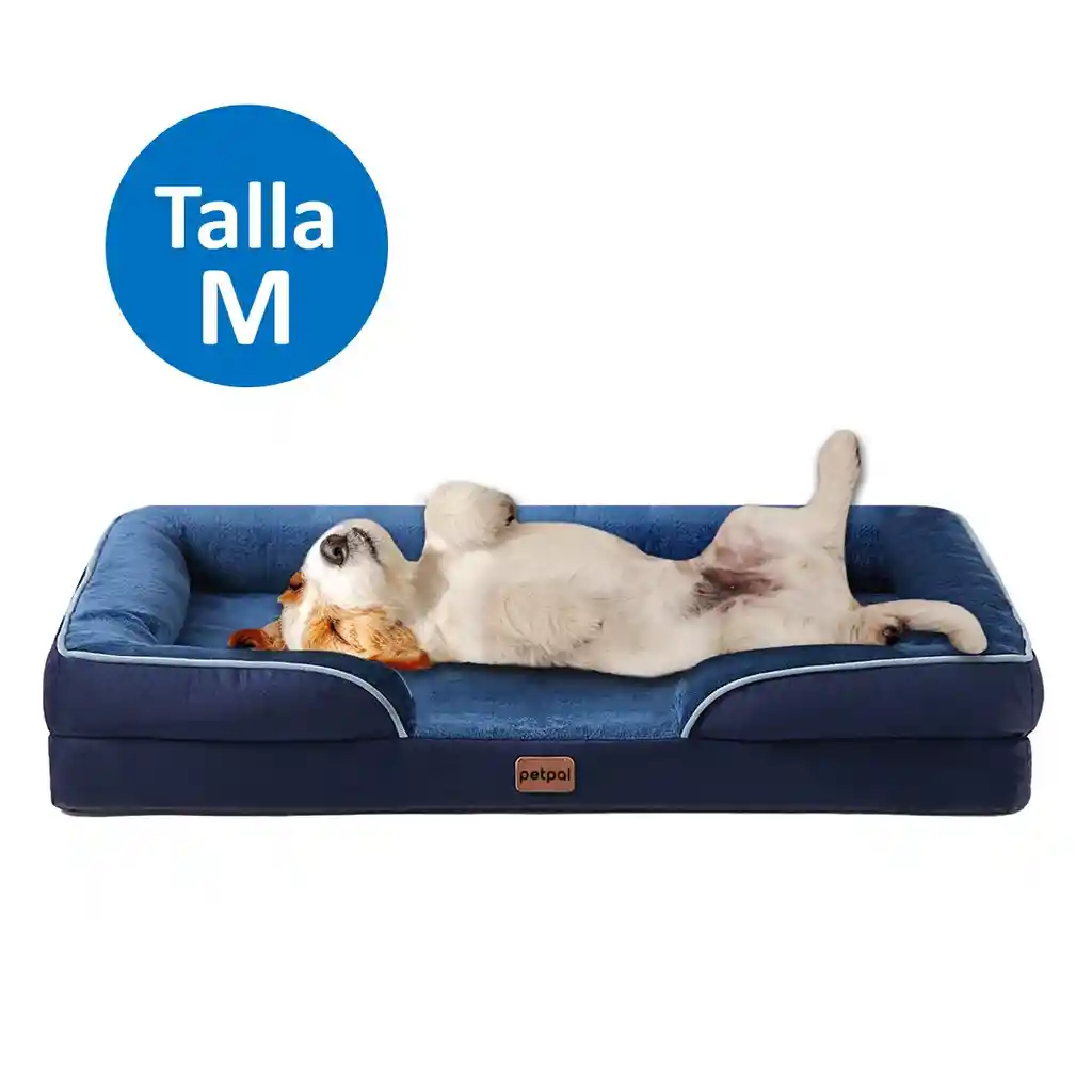 Cama Para Perro Mascota Impermeable Lavable Petpal Mediana