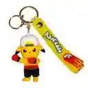 Llavero Silicona 3d Pikachu 1