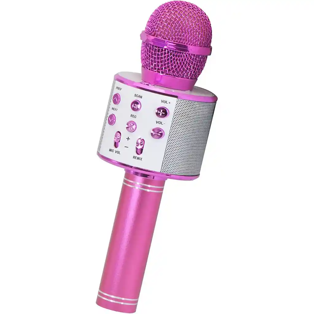 Super Micrófono Karaoke Inalámbrico Bluetooth Para Niños