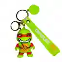Llavero Silicona 3d Raphael Tortugas Ninja