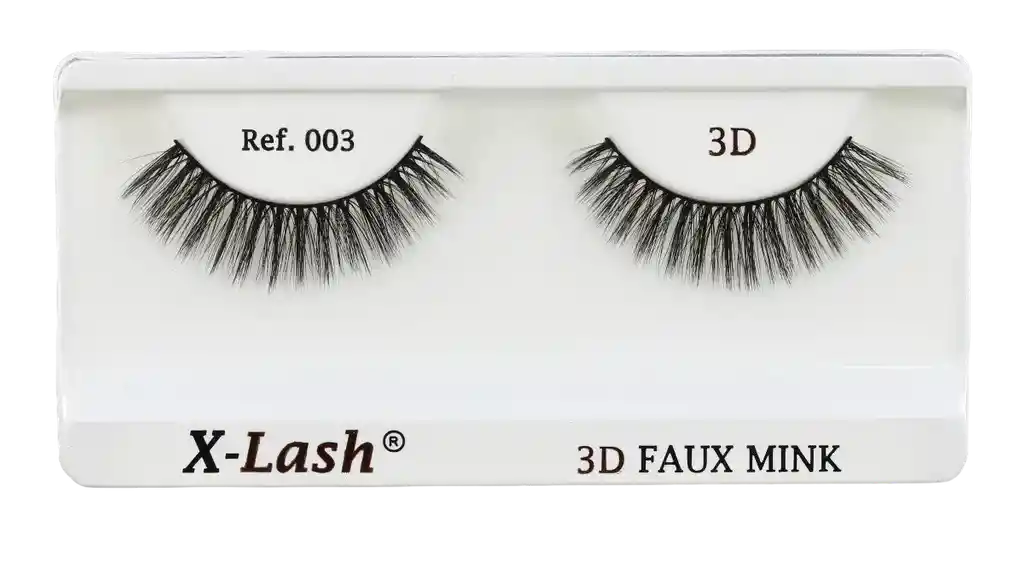 X Lash – 3d Faux Mink Liviana Pestaña Entera Ref. 003 Sakura