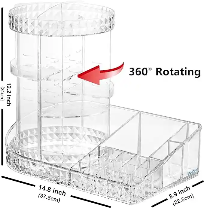 Organizador De Cosméticos 360° Acrilico Hzh-27