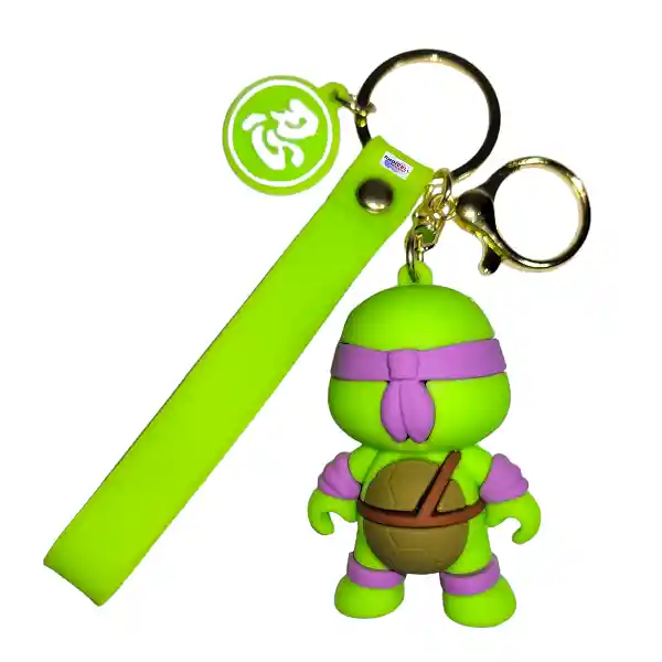 Llavero Silicona 3d Donatello Tortugas Ninja