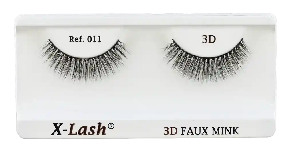 X Lash – 3d Faux Mink Liviana Pestaña Entera Ref. 011 Sakura