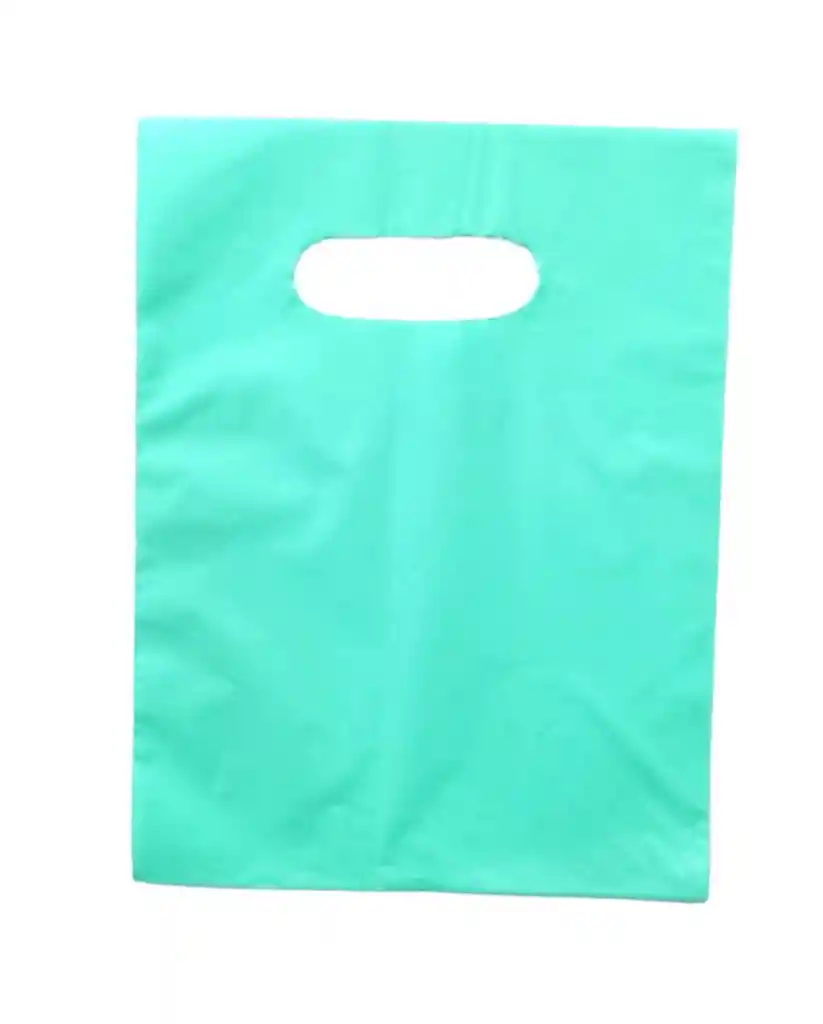 Bolsa Boutique 15x18" X100 Unds Verde Menta