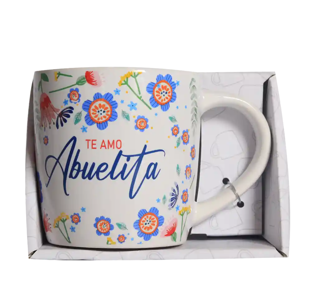 Kit Taza De Porcelana Para Mamá Y Abuela