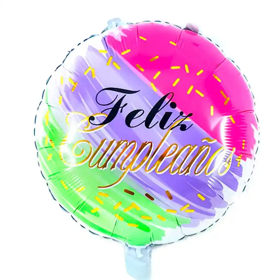 Globo Metalizado Feliz Cumpleaños Femenino 16"