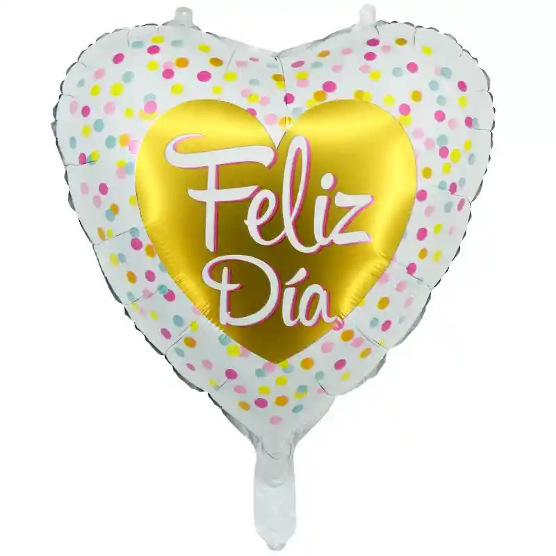 Globo Metalizado Feliz Dia Femenino 16"