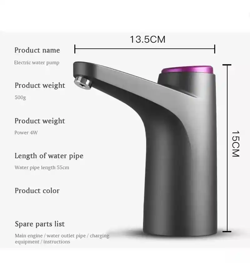 Dispensador De Agua Inteligente Eléctrico Grifo Botellón
