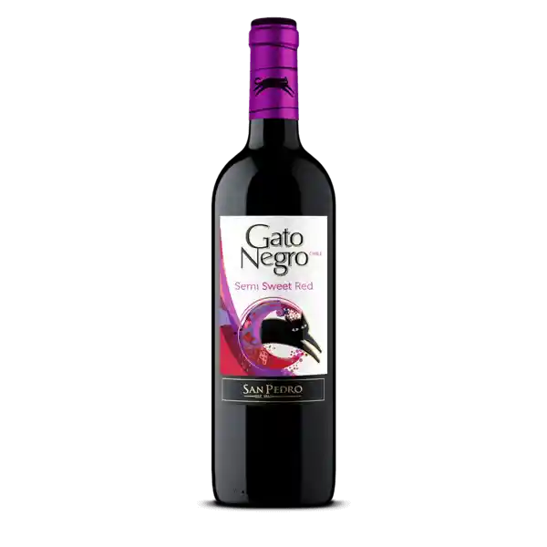 Vino Tinto Gato Negro Varietal Semi Sweet Red 750ml