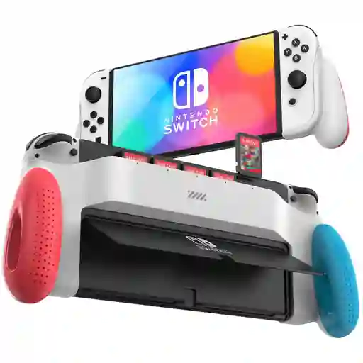 Funda Grip Case Compatible Con Nintendo Switch Oled Antigolpe