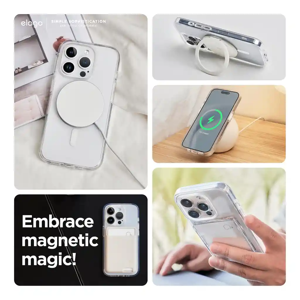 Elago Estuche Para Iphone 15 Pro Magsafe En Transparente