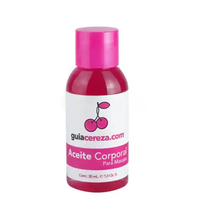 Aceite Corporal Para Masajes Guia Cereza