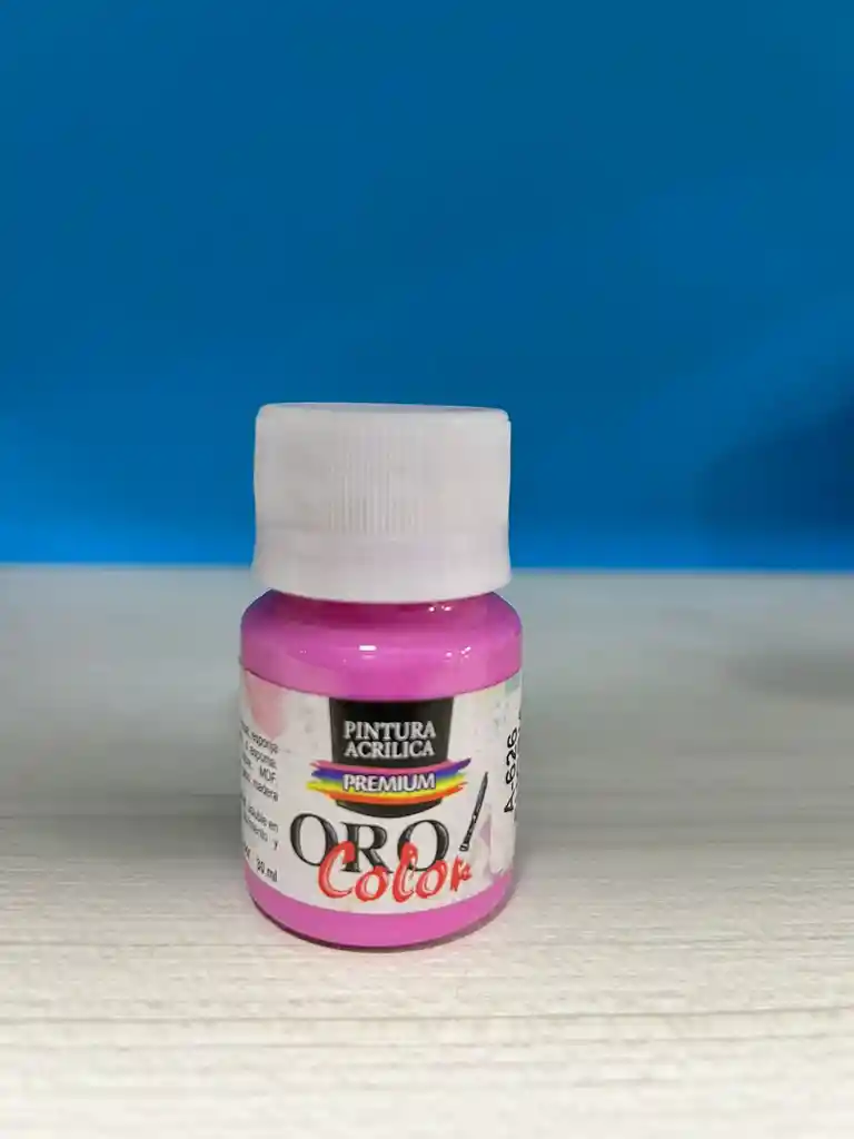 Oro Color Pintura Acrílica Fucsia