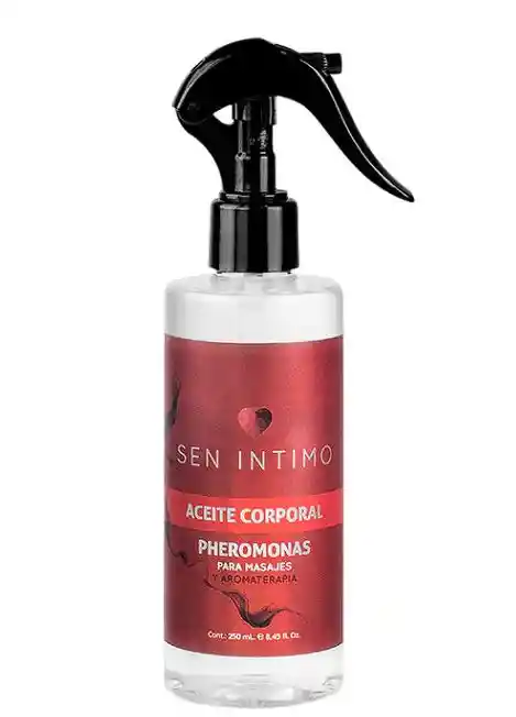 Aceite Corporal Pheromonas Para Masajes Y Aromaterapia X 250 Ml By Sen Íntimo