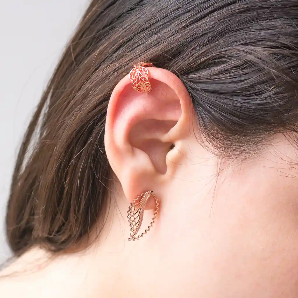 Earcuff Apate En Filigrana