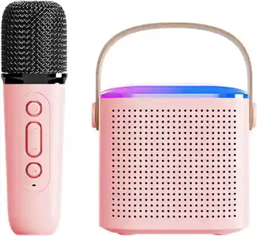 Parlante Bluetooth Karaoke Inalámbrico Con Micrófono