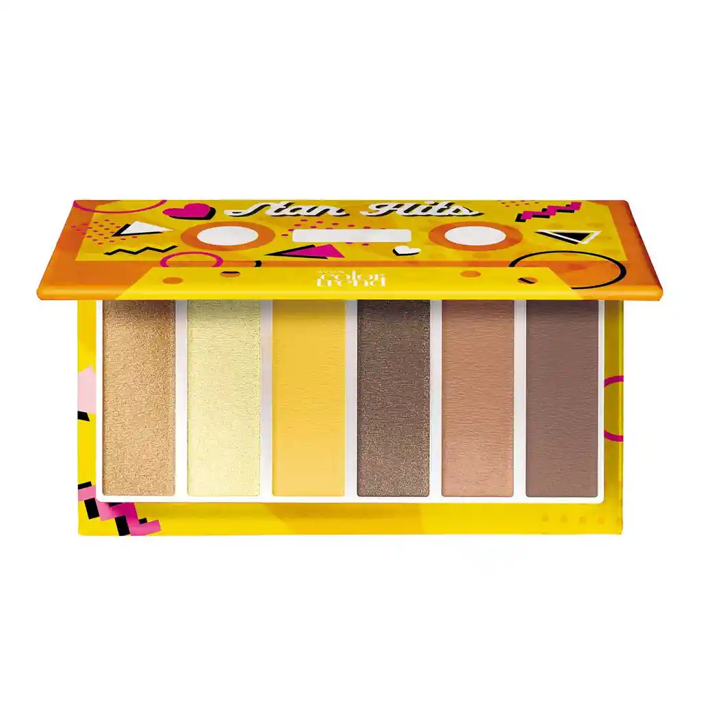 Paleta Sombras Retro Star Hits/yellow