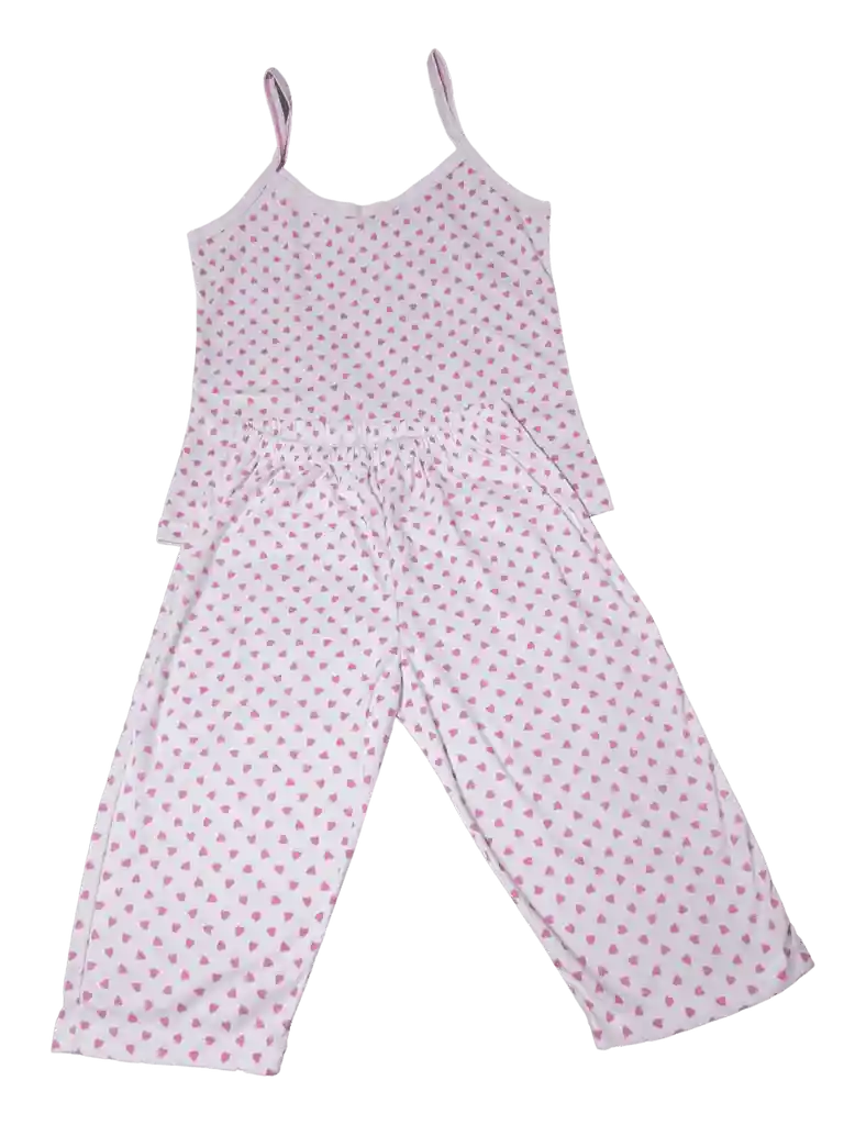 Pijama Para Mujer Capri Talla L