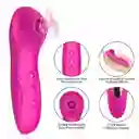 Vibrador Succionador De Clitoris (recargable Usb) 10 Frecuencias De Succion