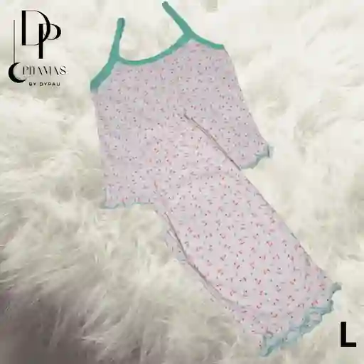 Pijama Para Mujer Capri Talla L