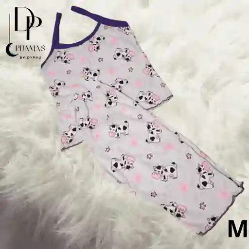 Pijama Para Mujer Capri Talla M