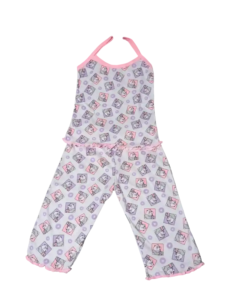 Pijama Capri Para Mujer Talla S