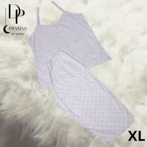 Pijama Para Dama Capri Talla Xl
