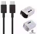 Cargador Cable Samsung Carga Rápida Tipo C - Tipo C Genérico