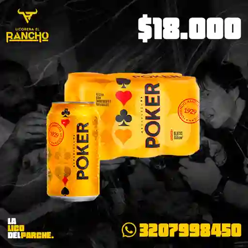 Poker Six Pack 330ml