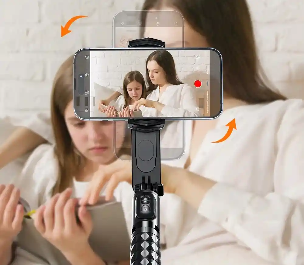 Estabilizador Gimbal Selfie Stick Tripode Con Luz