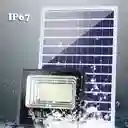 Lámpara Led Solar Recargable Exterior Con Reflector De 50w