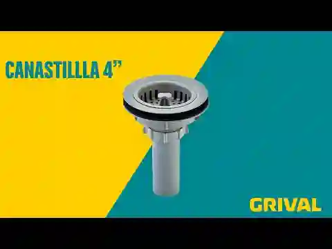 Canastilla Lavaplatos 4" Plastica Grival