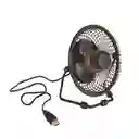 Mini Ventilador Usb Metalico Pc 4 Pulgadas