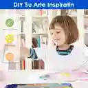 Set De Arte Profesional Plegable De Aluminio, 145 Piezas Kit De Dibujo En Color, Para Niños Y Adultos
