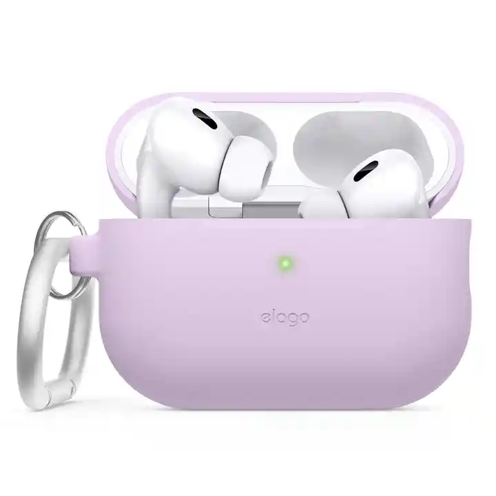 Elago Estuche Para Airpods Pro 2 Con Arnés Silicona Lavanda