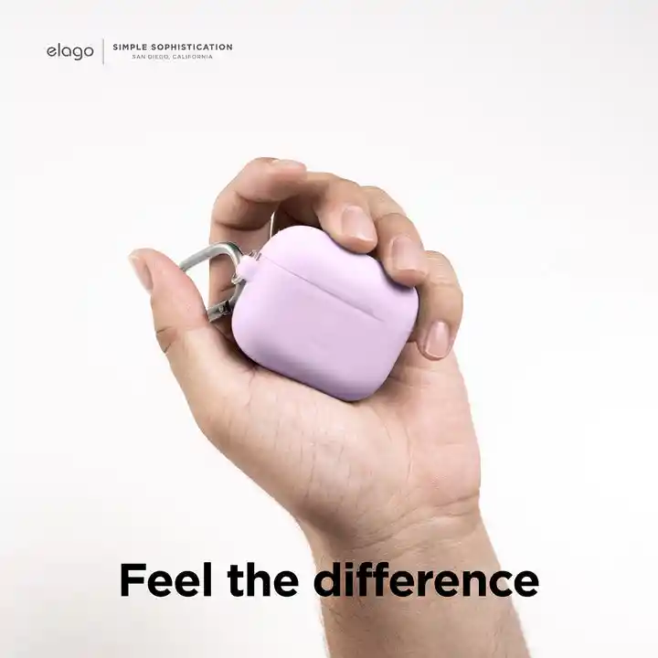 Elago Estuche Para Airpods Pro 2 Con Arnés Silicona Lavanda